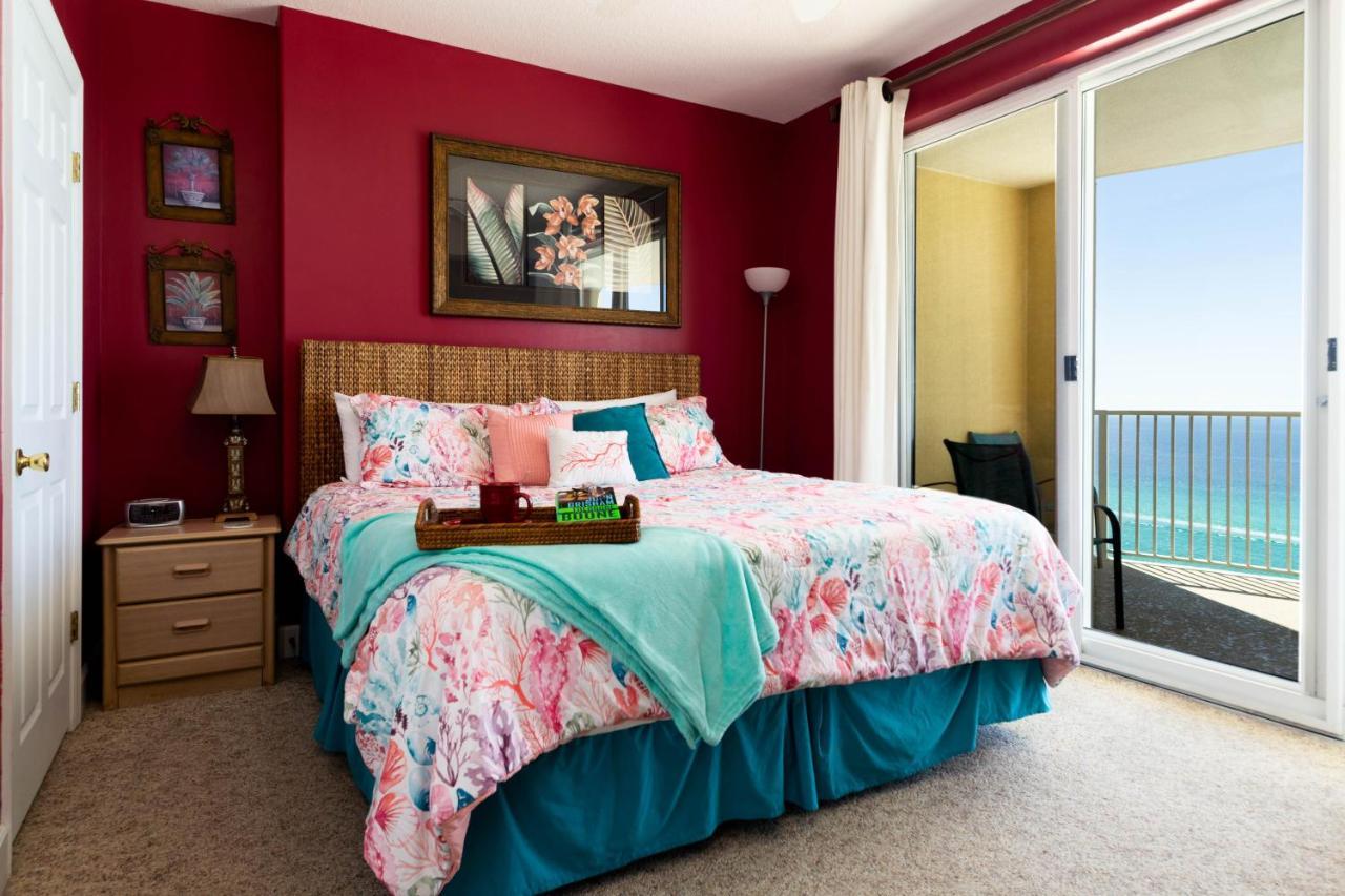 Beachfront! Master On Gulf No Resort Fees! Panama City Beach Exterior foto